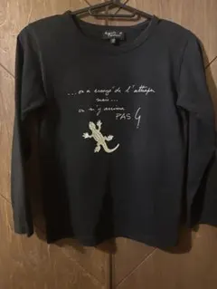 agnès b. ENFANT 黒 長袖Tシャツ 10 ans