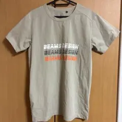 BEAMS DESIGN ベージュ Tシャツ M TIGORA