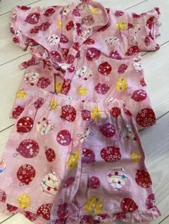 甚兵衛　90 女の子　ピンク