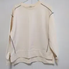 stadio clip アイボリー 長袖 トップス