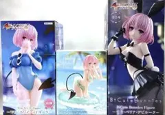 ToLoveる　ダークネス　モモ・ベリア・デビルーク　フィギュア　3点セット