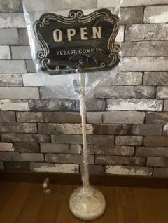 OPEN CLOSED 看板　サインプレート　店舗看板