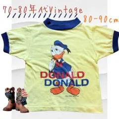 Vintage Donald Duck TShirt 80-90cmのサムネイル