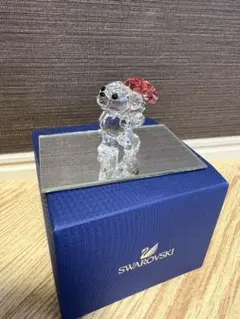 【希少】スワロフスキー 2015年限定　ベアー置物 SWAROVSKI - 箱付き スワロフスキー 置物 オブジェ くま クマ 熊