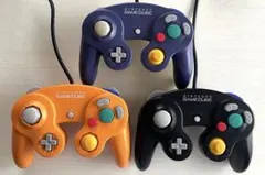 【ジャンク品】 ゲームキューブコントローラー 3色セット