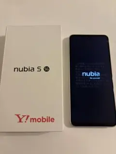 【新品未使用-送料込】nubia S 5G ブラック　ワイモバイル