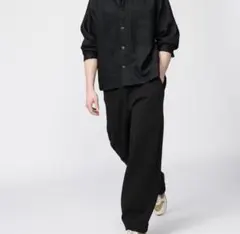 ユニクロ　スウェットワイドパンツ