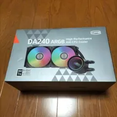 DA240 ARGB AIO CPUクーラー　ポンプ新品　AMD　保証残り有