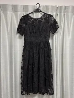 【美品】JILL STUART ドレス ワンピース レース ブラック