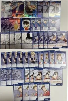 名探偵コナン 疾風の煌めき 青 SR RP R コナン 灰原 蘭 小五郎 英理