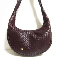 【未使用】イタリア KIKUKO ROMA ショルダーバッグ レザー 本皮