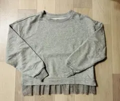 美品　GAP 裾チュールトレーナーXL 150サイズのサムネイル