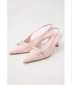 ベルトディテールスリングバックパンプスのサムネイル