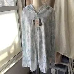 UV PROTECT ラッシュガード 水色・白☆新品☆６L