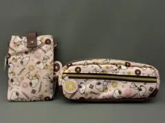 【希少】スヌーピー 3WAYポーチ ペンケース スイーツ柄 平成女児 Y2K