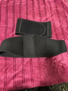 【お値下げ中】産前産後、マタニティ黒 骨盤ベルト M-Lサイズ