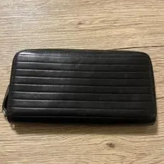 Dior Homme ディオール・オム ラウンドファスナー長財布 レザー
