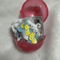 シナモロール　ガチャガチャ　おなまえホルダー