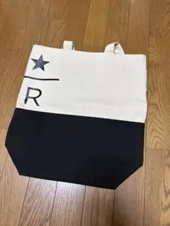 スターバックス リザーブ トートバッグ ベージュ/ ブラック