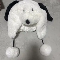 スヌーピーボンボン付きハット