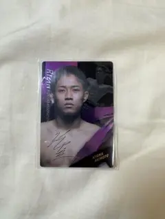 秋元強真直筆サイン付きトレーディングカード RIZIN カード 秋元強真 - メルカリ
