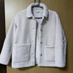 UNIQLO ボア フリース ジャケット 150cm ピンク