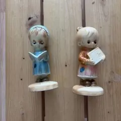 Hallmark 陶器製 フィギュア 2体セットのサムネイル