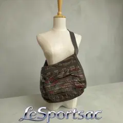 LeSportsac レスポートサック　カラフル文字ショルダーバッグ
