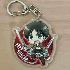 進撃の巨人 アクリルキーホルダー エレン リヴァイ - メルカリ