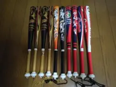 野球 応援用ミニバット 阪神巨人広島10本セット