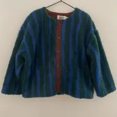 MARKEY'S HOGAN ソウガラジャガードボアジャケット グリーン　②