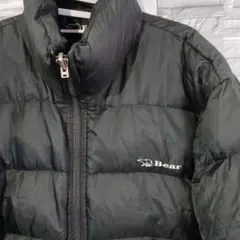 Bear USAブラック 極暖 ダウンジャケット
