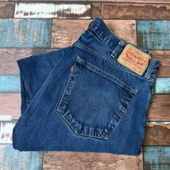 ム*プ様 ビンテージ　古着　リーバイス505 バギー　デニム　ジーンズ　W38L