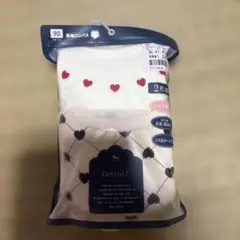 cottoliベビー長袖ロンパース2枚組　90サイズ コトリ バースデイ ハート