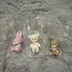 モンチッチ　マスコットキーチェーン4　チムたん　チャム　モンチッチちゃん