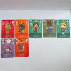 amiiboカード どうぶつの森 第3弾 211-217