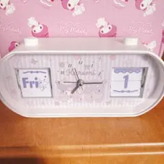 【ラッキーチャンス!!朝8時まで!!】クロミ 時計 ロック 紫のサムネイル