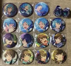 あんさんぶるスターズ あんスタ 缶バッジ リングライト 奏汰 翠 忍