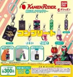 仮面ライダーシリーズ めじるしアクセサリー 全8種　コンプリート　コンプ