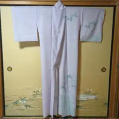 薄紫色 藤の花 夏の着物 呂 訪問着 上品