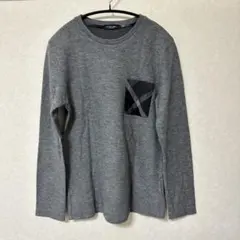 ブラックレーベル クレストブリッジ ニット グレー Mサイズ