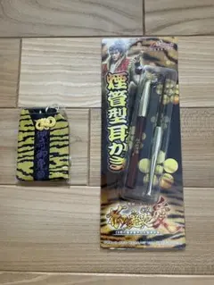 戦国パチンコCR花の慶次「光る煙管型耳かき」と「前田慶次耳かき」の