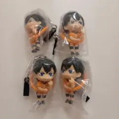 ハイキュー こんにち輪　フィギュアマスコット　　　　影山飛雄　４点