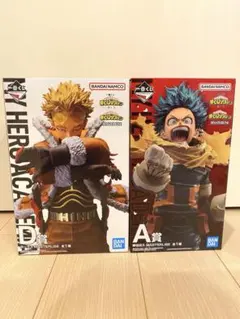 一番くじ　ヒロアカ　A賞緑谷出久　D賞ホークス　E・F・G賞　28点セット