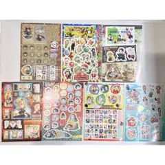 未使用】鬼滅の刃 週刊少年ジャンプ ゆるシール 2019年50号 綴じ込み