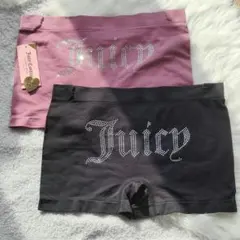 ロゴどん✨ ジューシークチュール ボーイレッグショーツ2枚セット 下着 部屋着