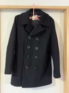 極美品✨希少✨ショット ピーコート 740C レザーパイピング ブラック36 楽天市場】ショット Schott ピーコート レザーパイピング 740C