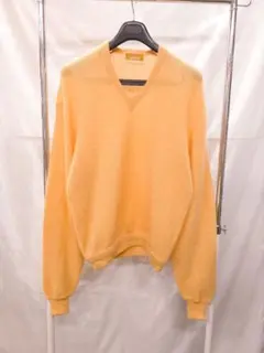 ヴィンテージ JANTZEN アルパカ Vネック セーター パール編み
