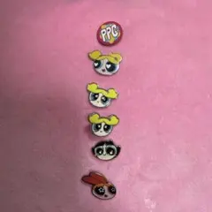 パワーパフガールズ ピンズ 6個セット