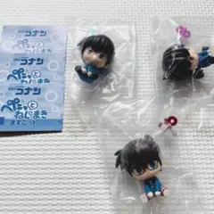 【新品】　名探偵コナン　フィギュア　３点セット　まとめ売り　ガチャガチャ